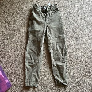 Zara beige corduroy pants